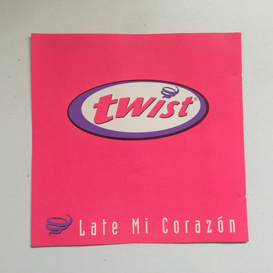 Twist. Natalia Lafourcade, Pamela, Tabatha. Late Mi Corazón. Cd single en buen estado.