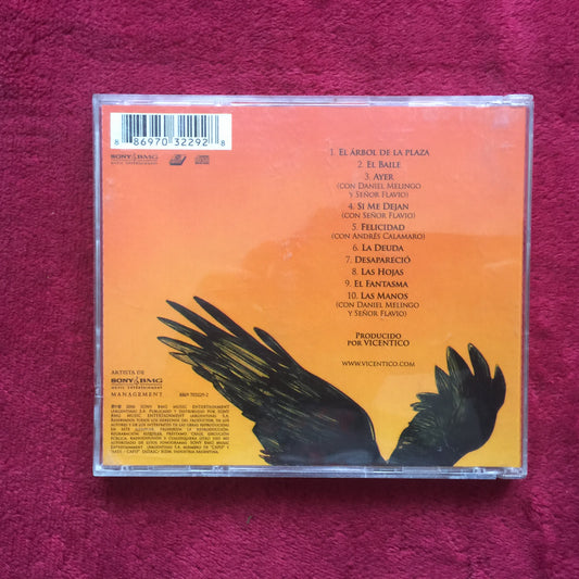 Vicentico. Los Pájaros. Cd importado de Argentina.