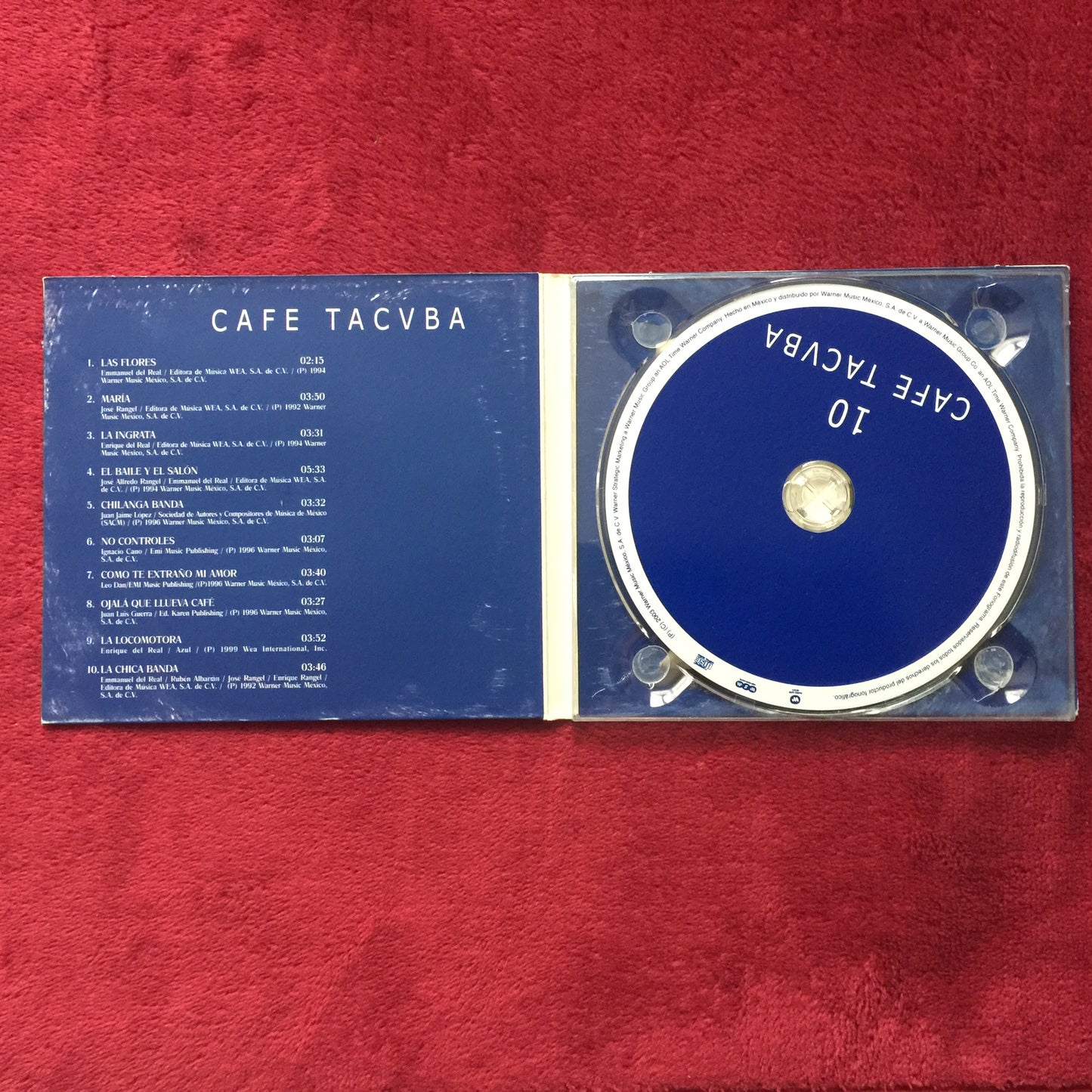 cd café tacuba edición especial