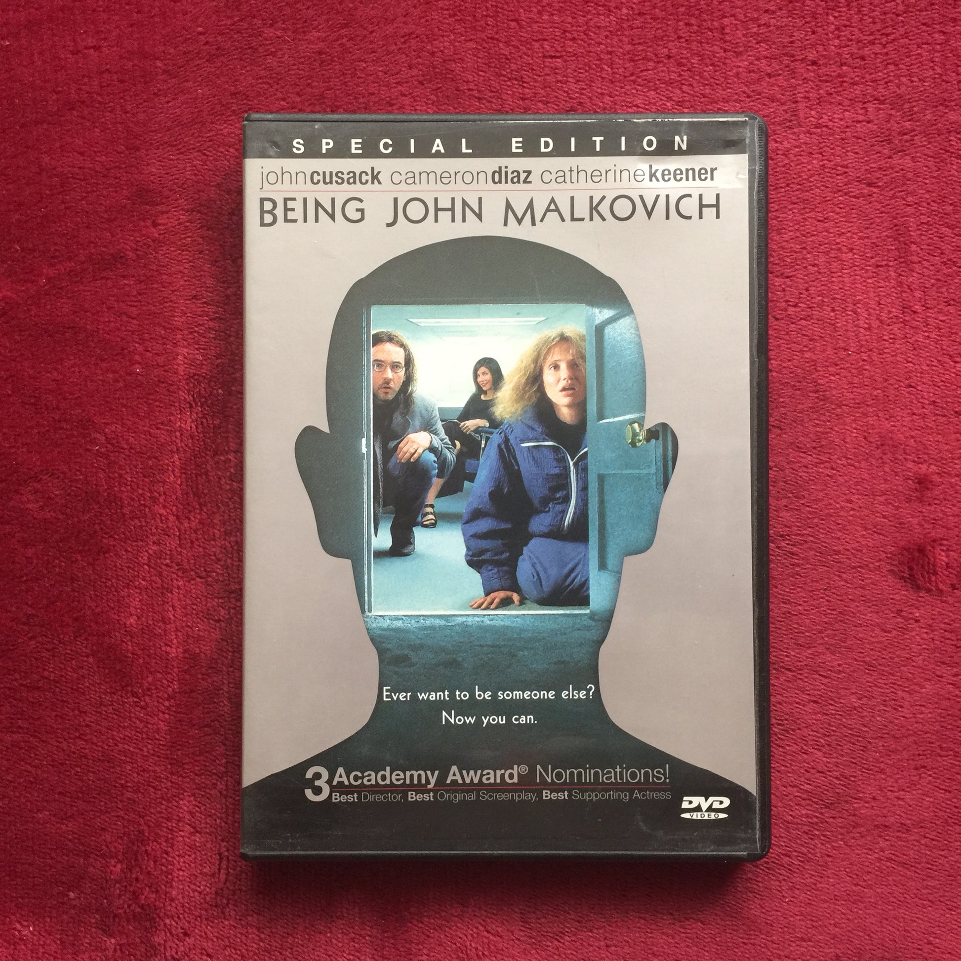 DVDs de cine de arte john malcovich