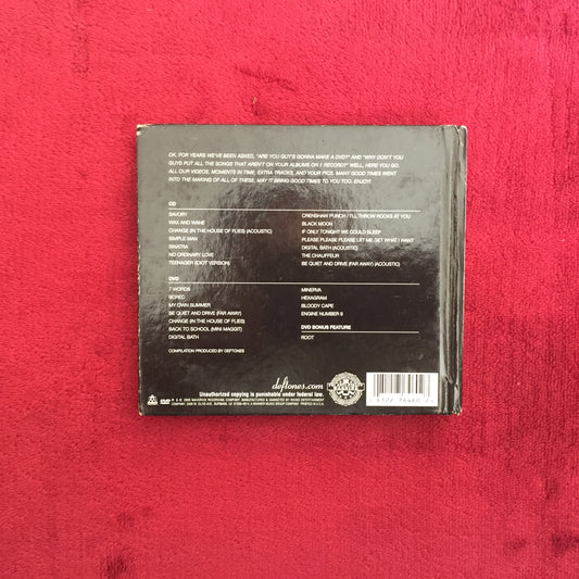 Deftones. B-Sides & Rarities. Cd y DVD en buen estado.