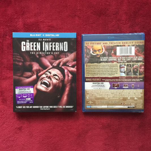 The Green Inferno. Blu-ray nuevo.