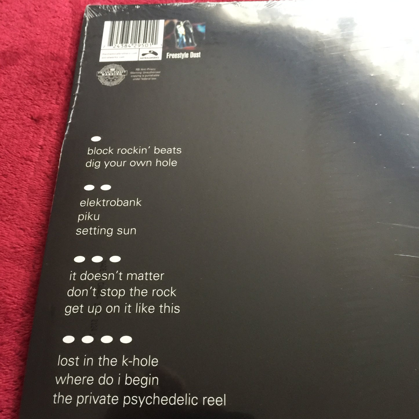 The Chemical Brothers. Dig your own hole. Vinyl doble gatefold nuevo.