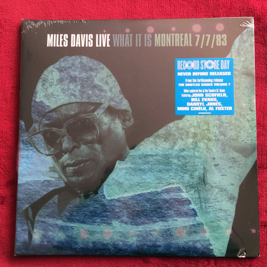 Miles Davis. Live What It Is: Montreal 7 7 83. Vinyl. Doble, nuevo.