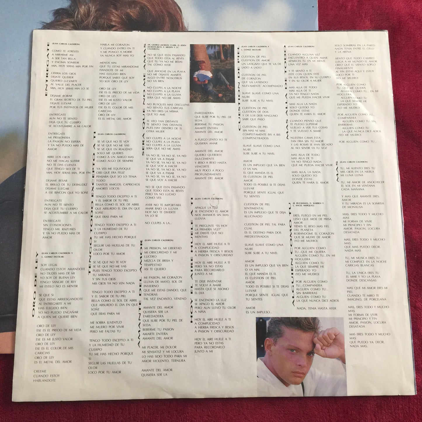 Luis Miguel. 20 años. Vinyl nacional en buen estado.