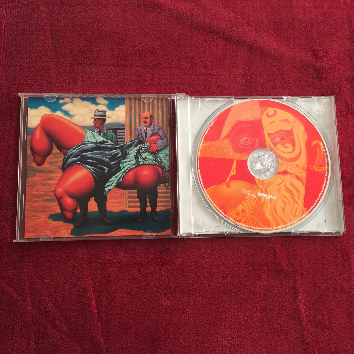 The Mars Volta. Amputechture. CD nacional.