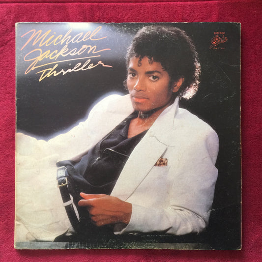 Michael Jackson. Thriller. Vinyl nacional gatefold con inserto..