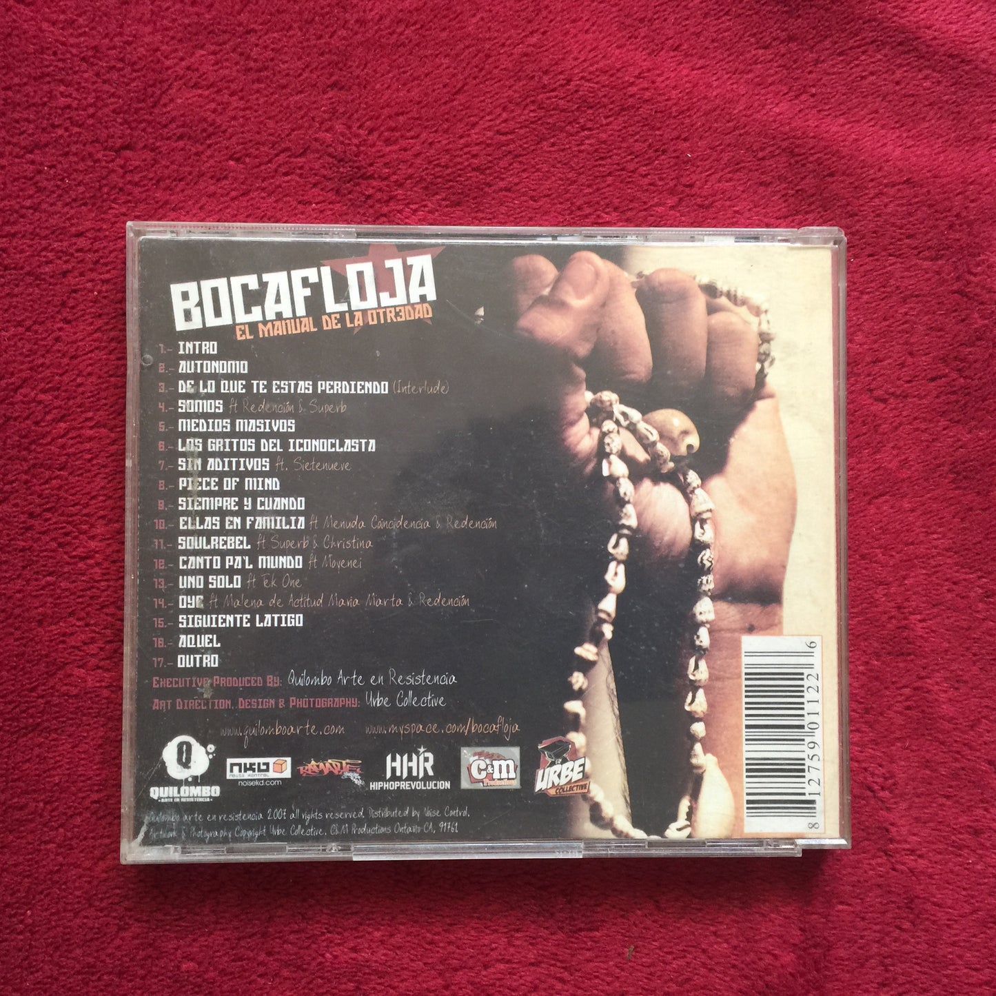 cd bocafloja rap mexicano en cd