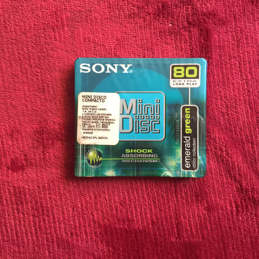 Sony Minidisc Mdw80en. Virgen. 80 minutos.