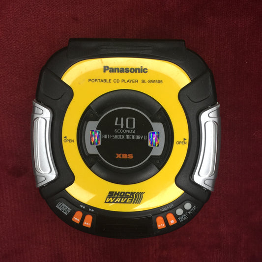 Panasonic. Portable Cd player. SL-SW505. Discman funcional.