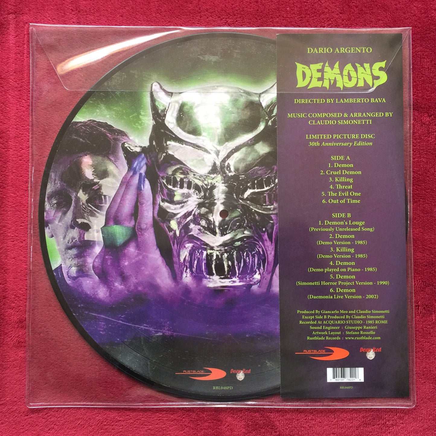 demons vinilo picture disc nuevo en méxico