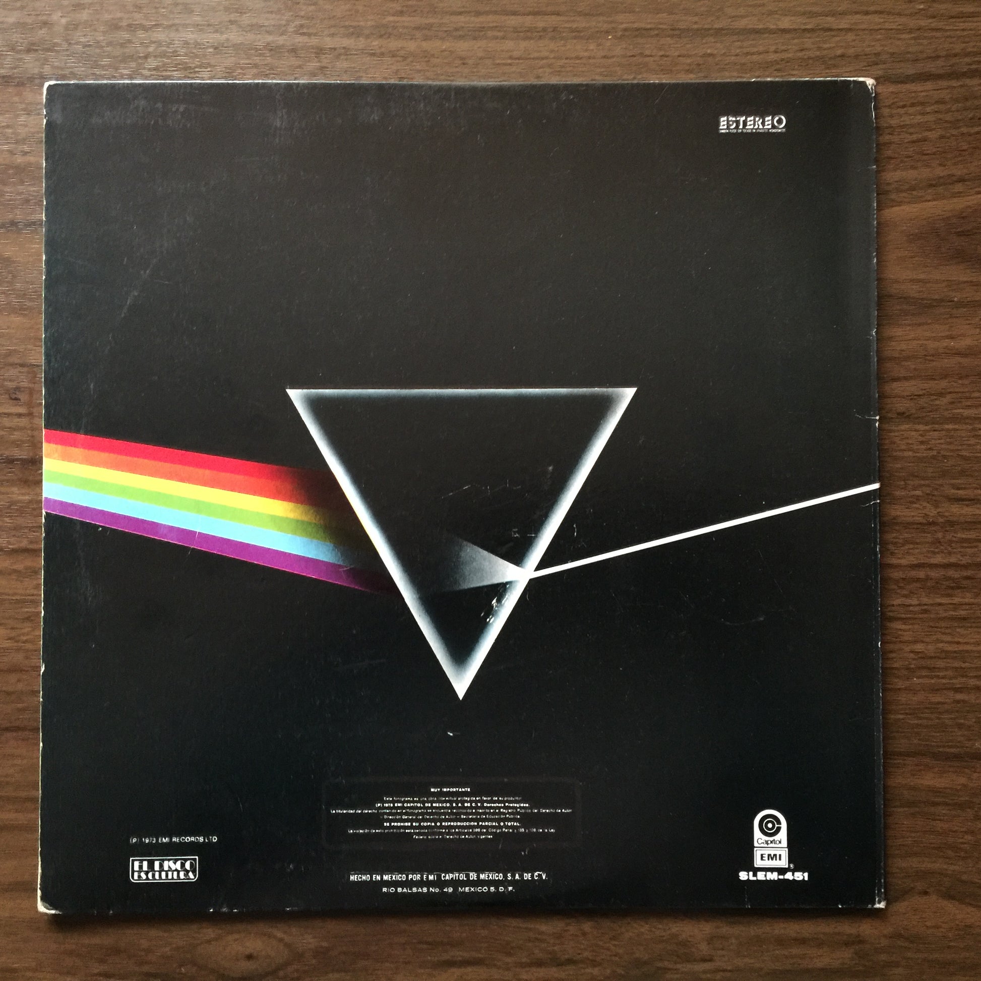 pink floyd vinyl méxico formato muerto