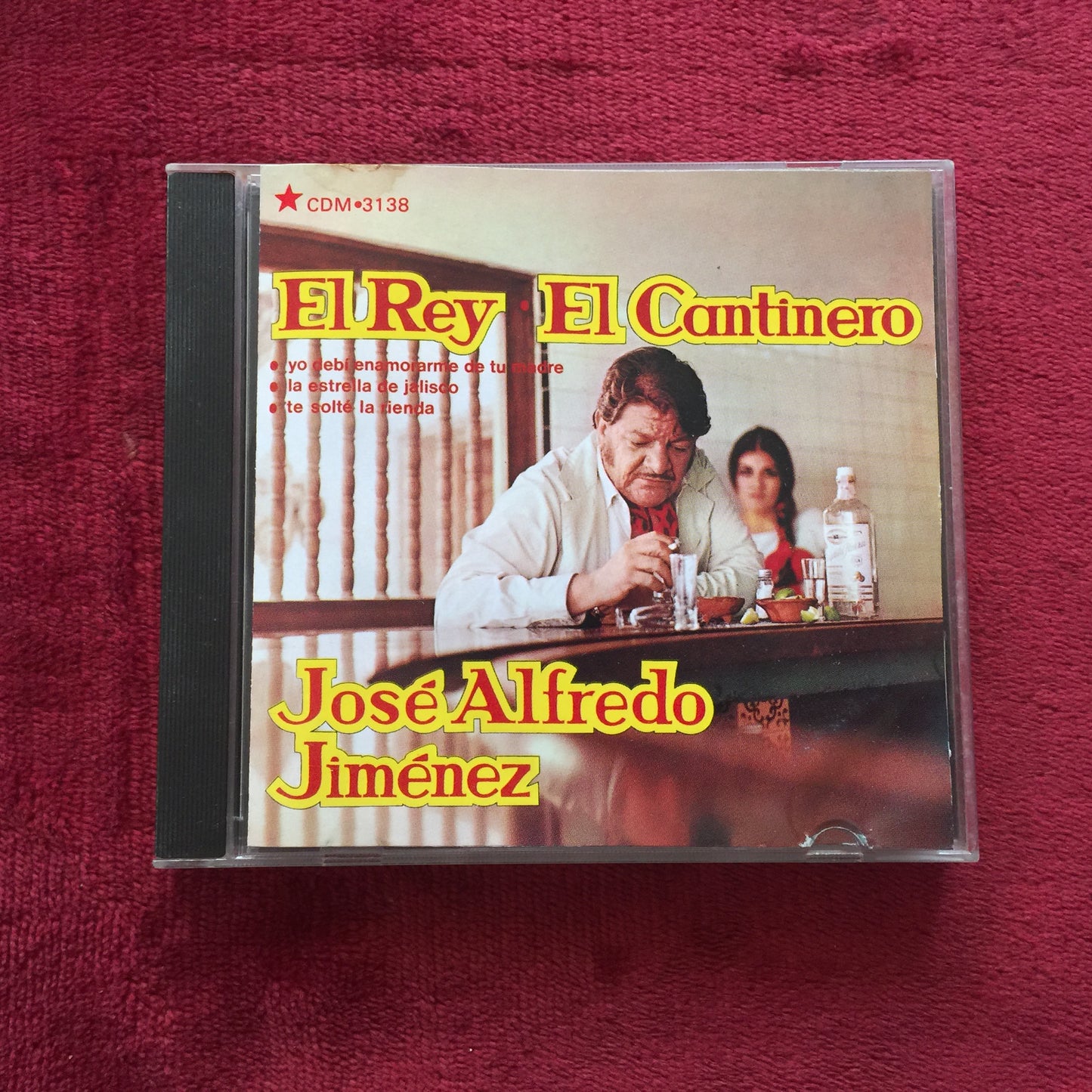 José Alfredo Jiménez. El Rey. El Cantinero. Cd.