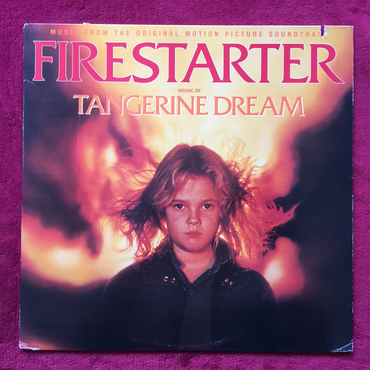 Tangerine Dream. Firestarter (Music From The Original Motion Picture Soundtrack). Vinilo importado en excelente estado. formato muerto