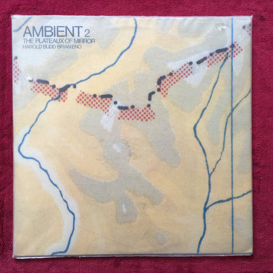 Harold Budd, Brian Eno. Ambient 2 (The Plateaux Of Mirror). Vinilo importado 1980 en excelente estado. formato muerto