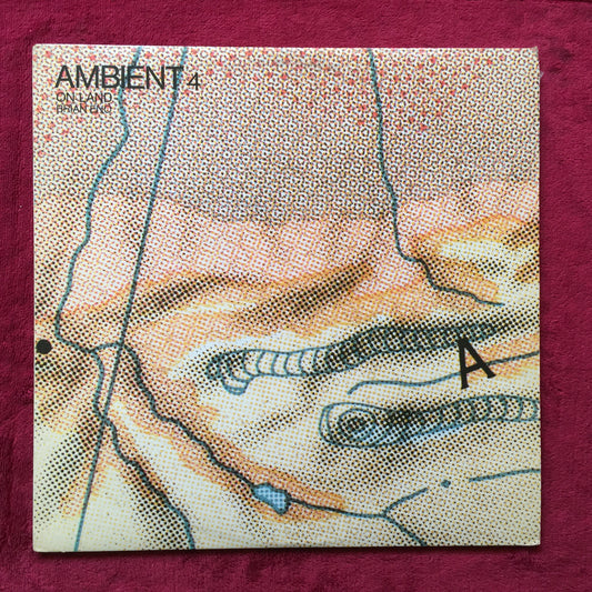 Brian Eno. Ambient 4 (On Land). Importado 1984 en excelente estado. formato muerto