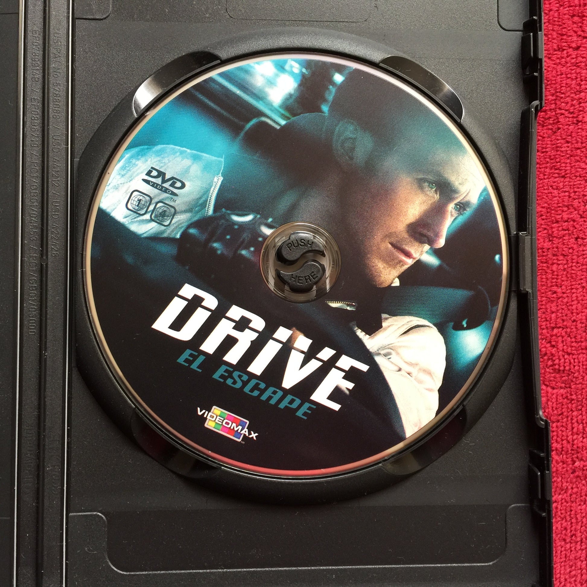 Drive. DVD. ryan gosling formato muerto