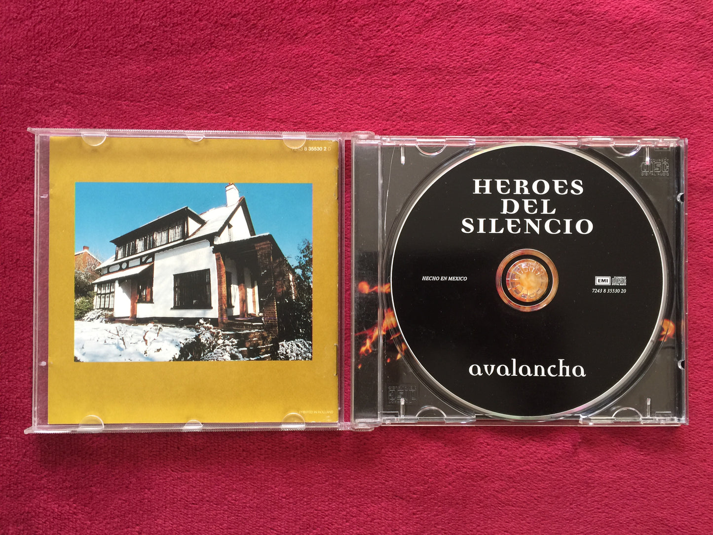 Héroes del Silencio. Avalancha. Cd en excelente estado. formato muerto