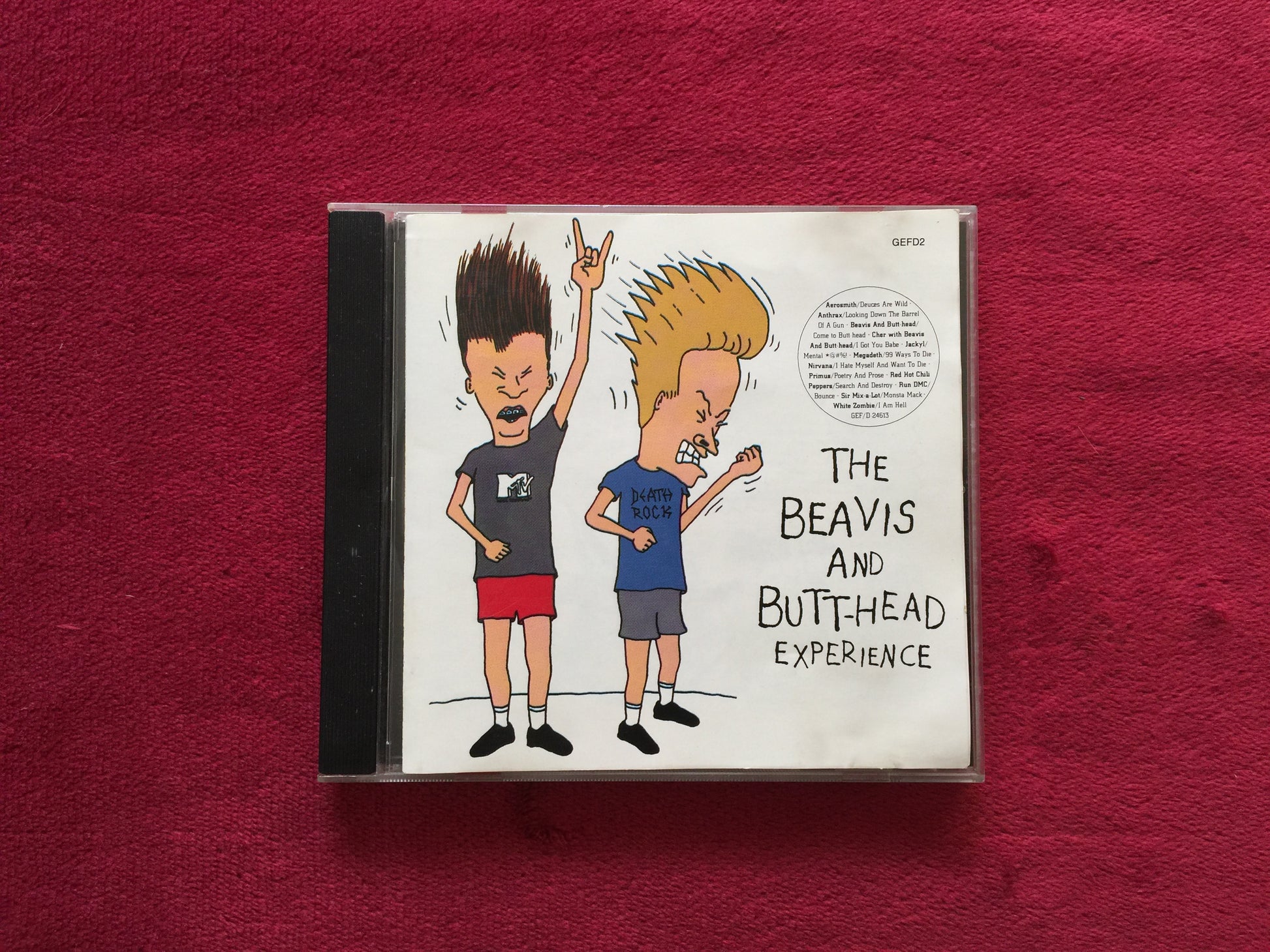 Varios. The Beavis and Butt-Head Experience. Cd nacional en buen estado. formato myerto