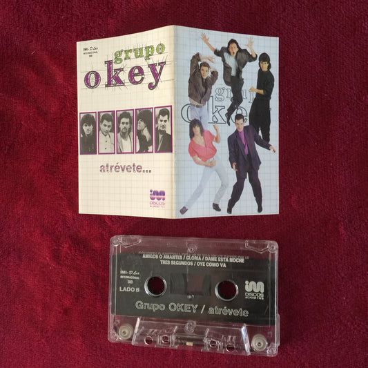 Grupo Okey . Atrévete... Cassette en buen estado