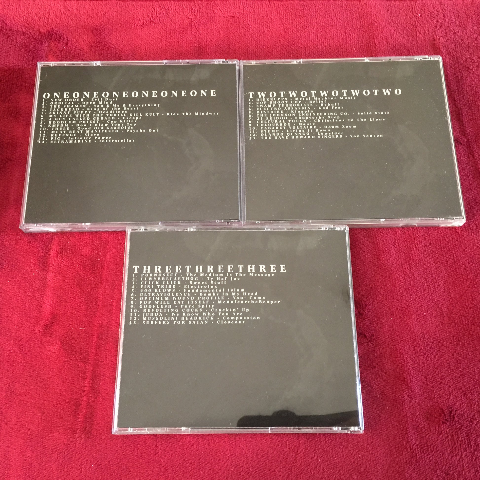 Varios. Industrial Hazard: Exclusive Mixes. Cd triple. formato muerto