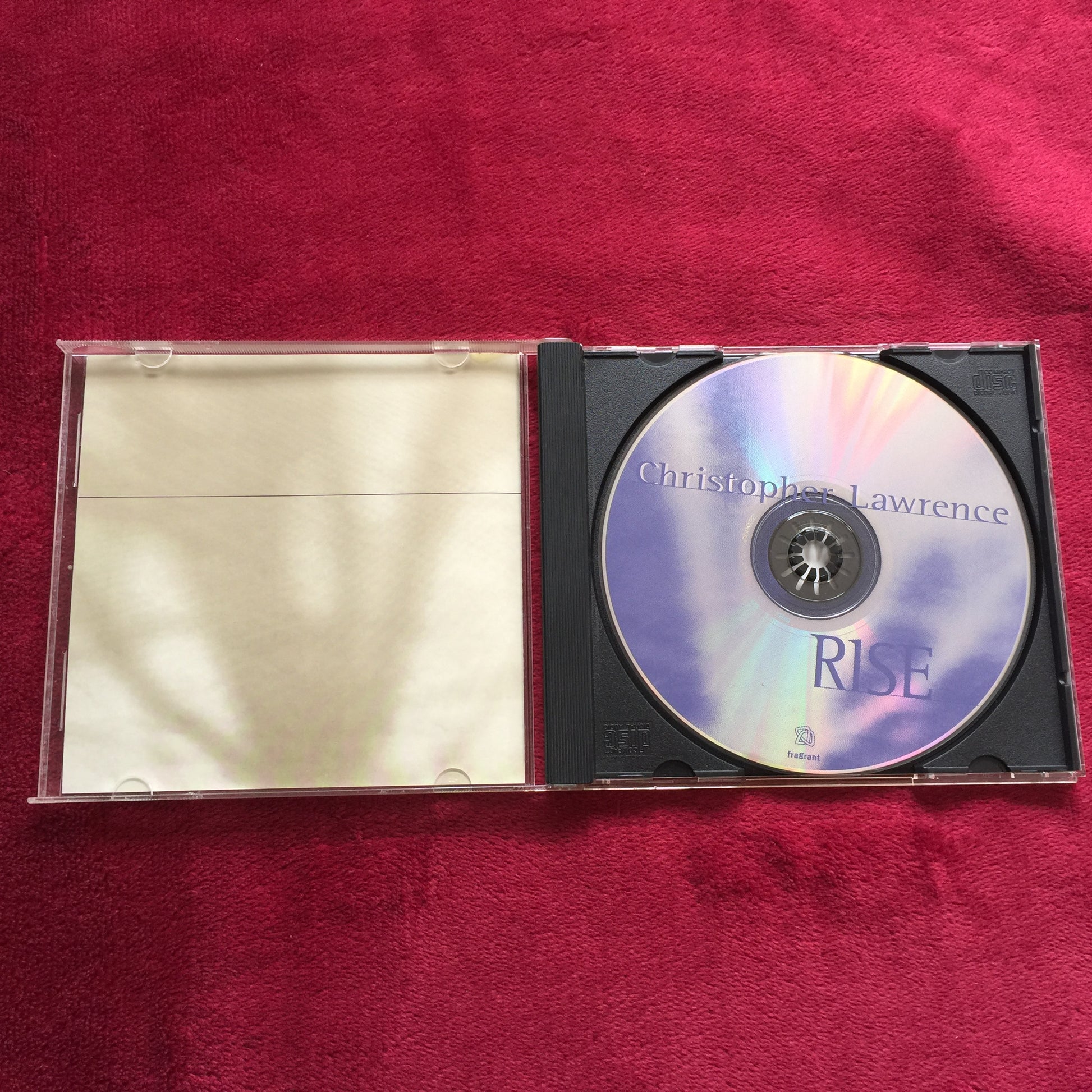 Christopher Lawrence – Rise. Cd en buenas condiciones. formato muerto