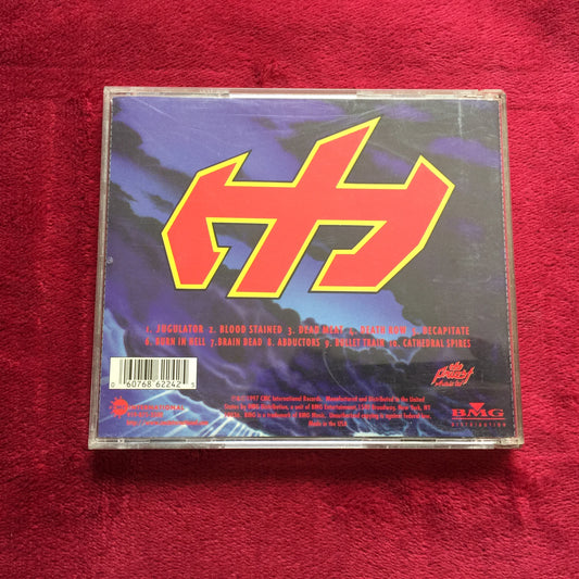 Judas Priest – Jugulator. Cd importado 1ra ed en buen estado. formato muerto