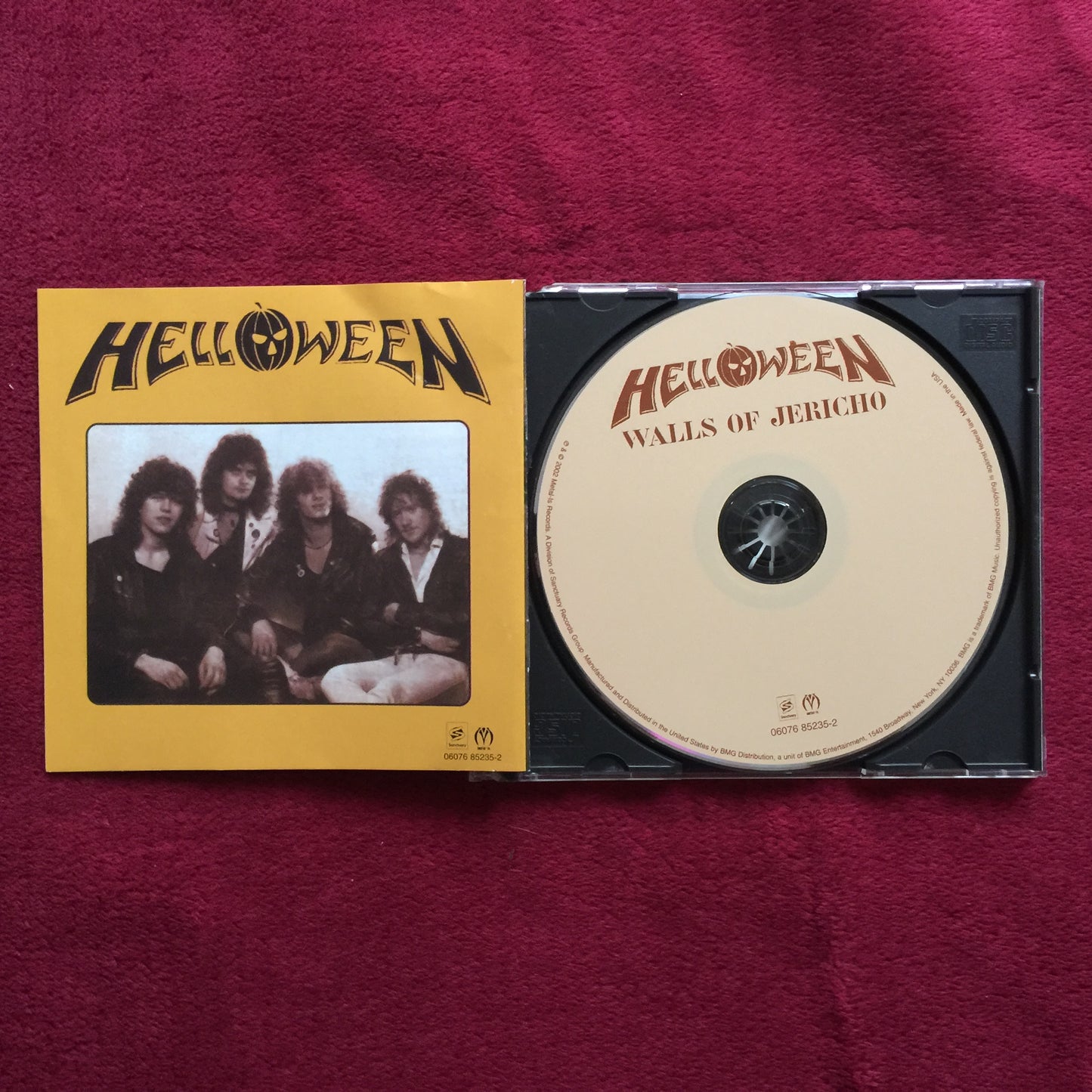 Helloween – Walls Of Jericho. Cd 2002 importado en excelente estado. formato muerto