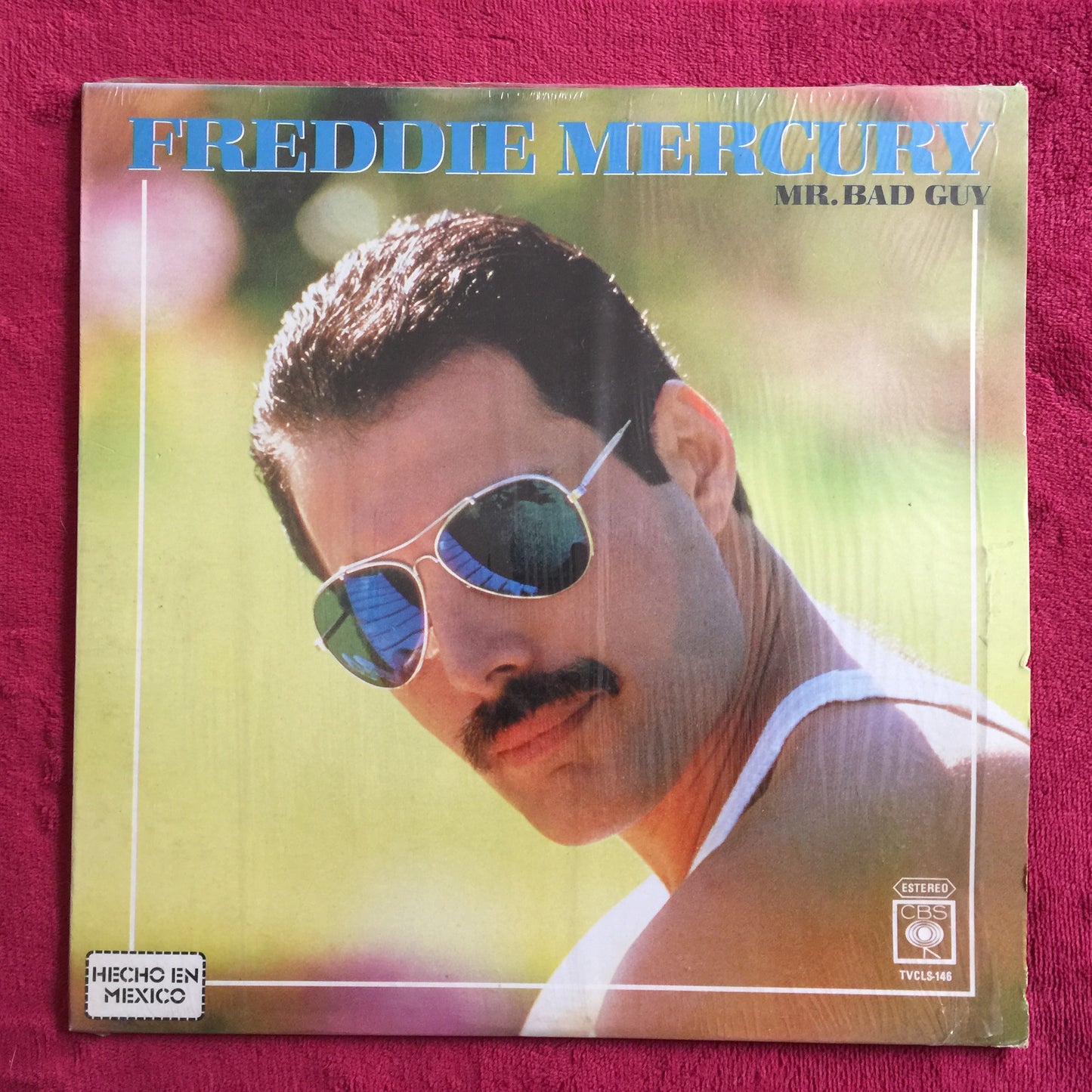 Freddie Mercury – Mr. Bad Guy. Vinilo nacional en buen estado. formato muerto