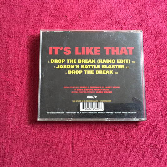 Run-D.M.C. vs. Jason Nevins – It's Like That. CD importado.