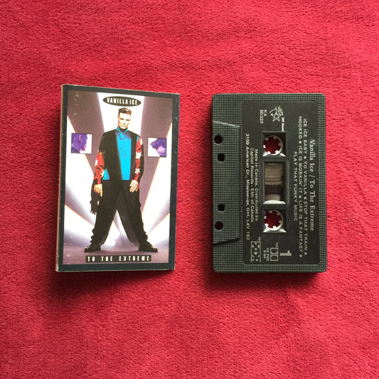 Vanilla Ice. To the extreme. Cassette en excelente estado. formato muerto