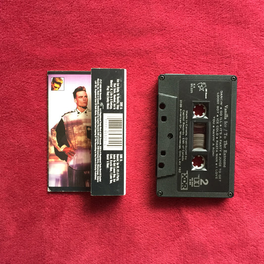 Vanilla Ice. To the extreme. Cassette en excelente estado. formato muerto