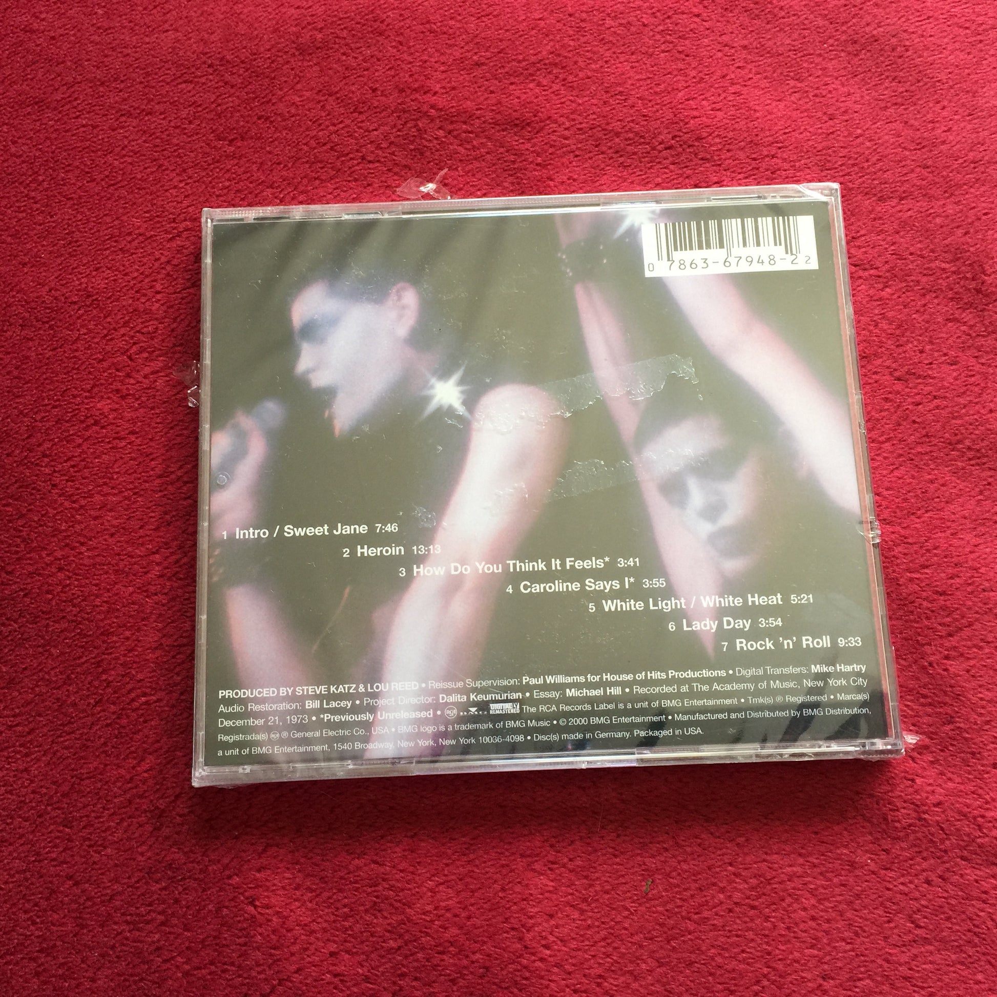 Lou Reed.  Rock 'n' Roll Animal. Cd importado nuevo. formato muerto