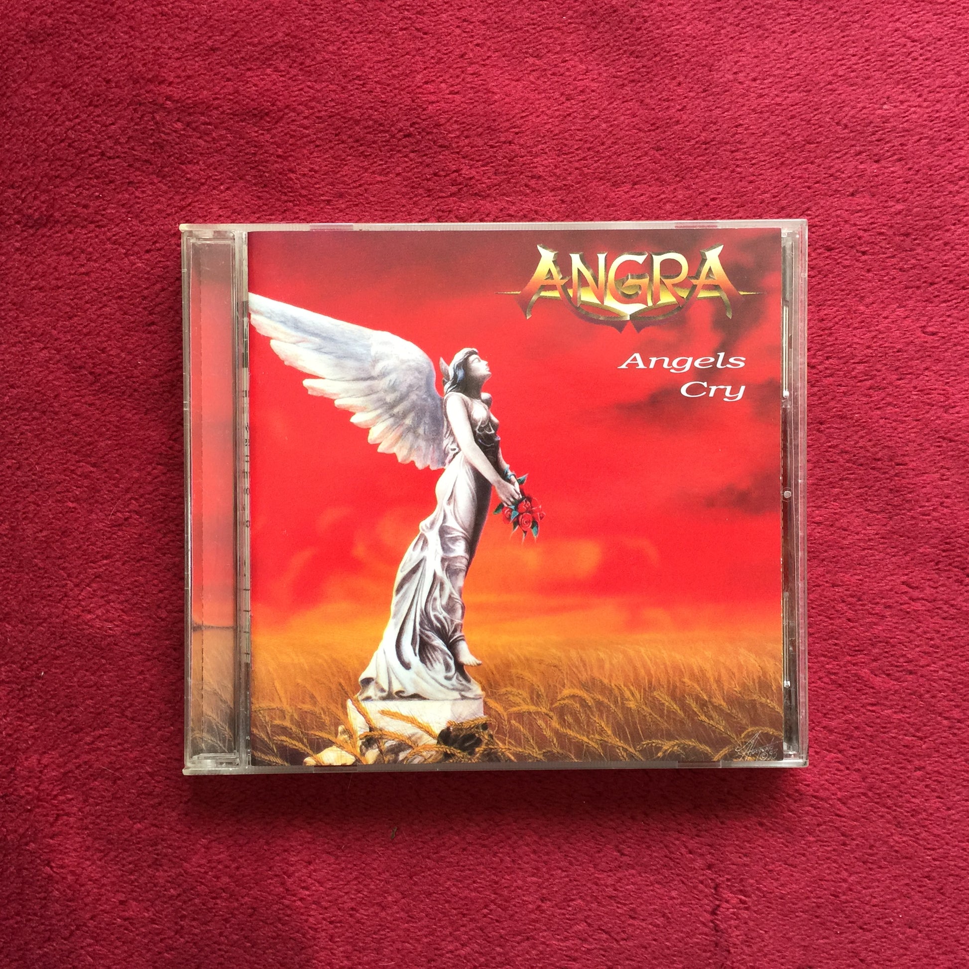 Angra. Angels Cry. Cd importado en excelente estado. formato muerto