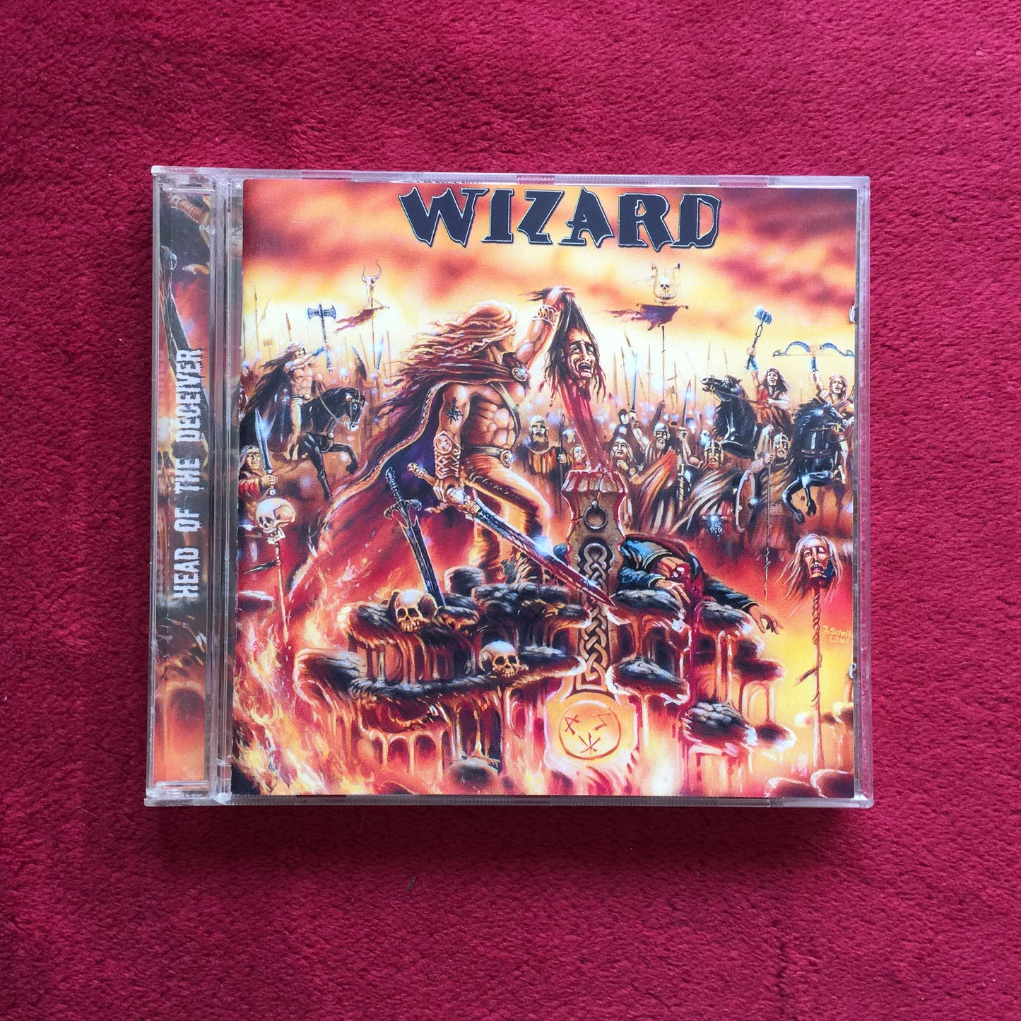 Wizard – Head Of The Deceiver. Cd en excelente estado. formato muerto