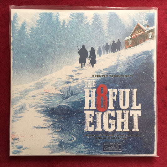 Ennio Morricone. The Hateful Eight. Vinilo doble nuevo.