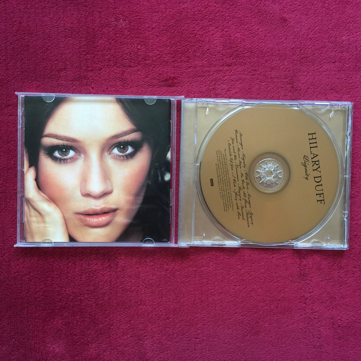 Hilary Duff. Dignity. Cd nacional en buen estado. compact disc formato muerto