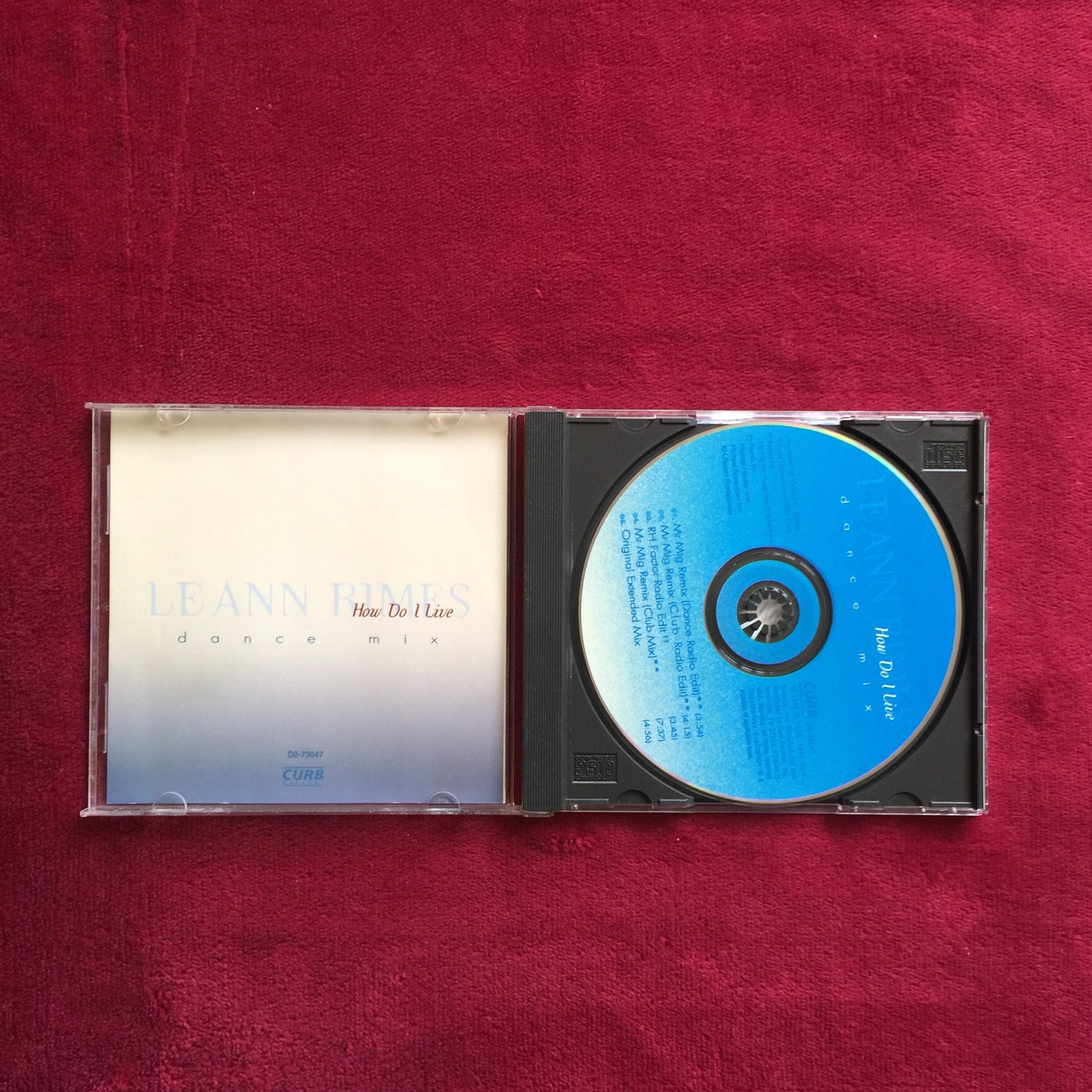 LeAnn Rimes – How Do I Live (Dance Mix). Cd importado en buen estado. formato muerto