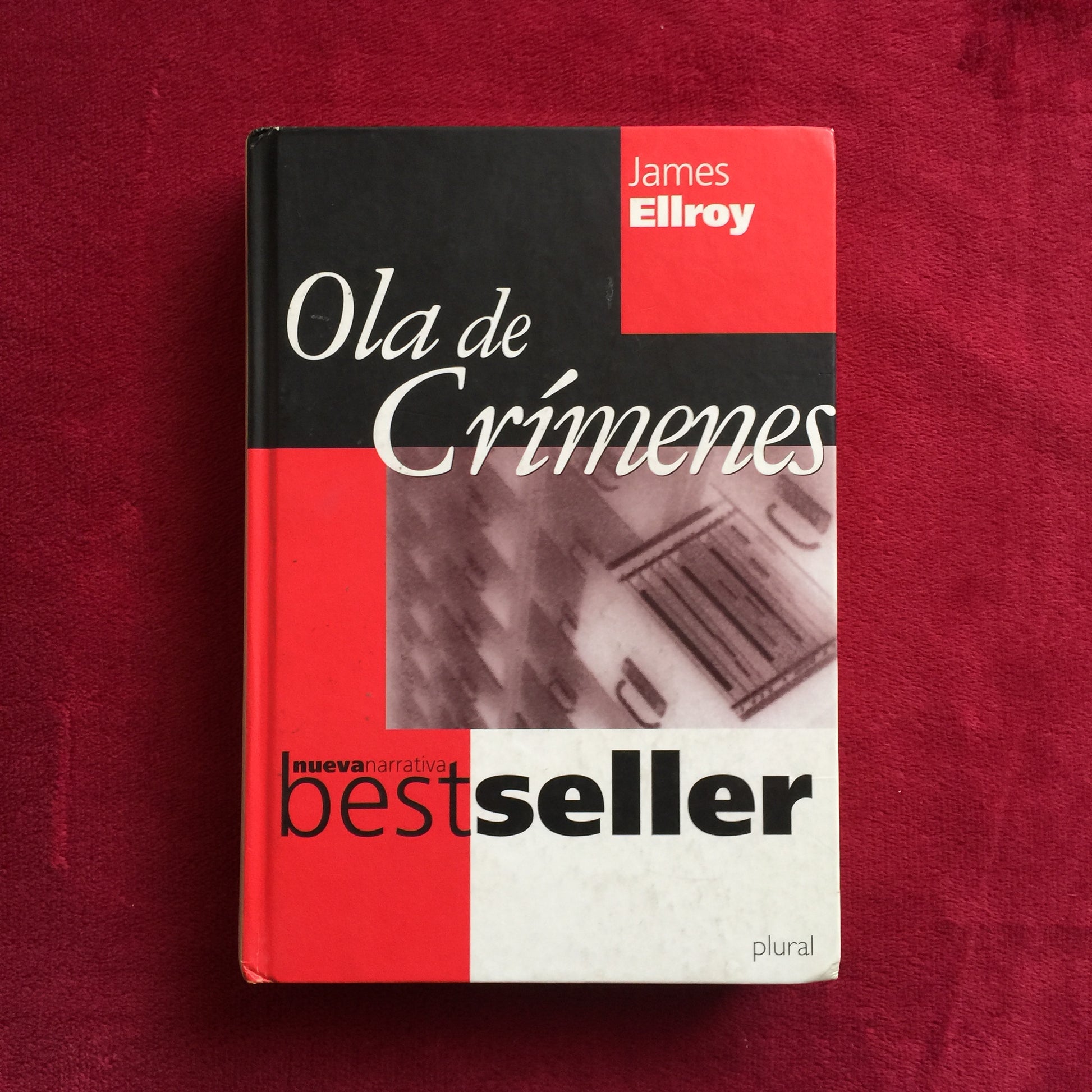 James Ellroy. Ola de crímenes. Libro. formato muerto