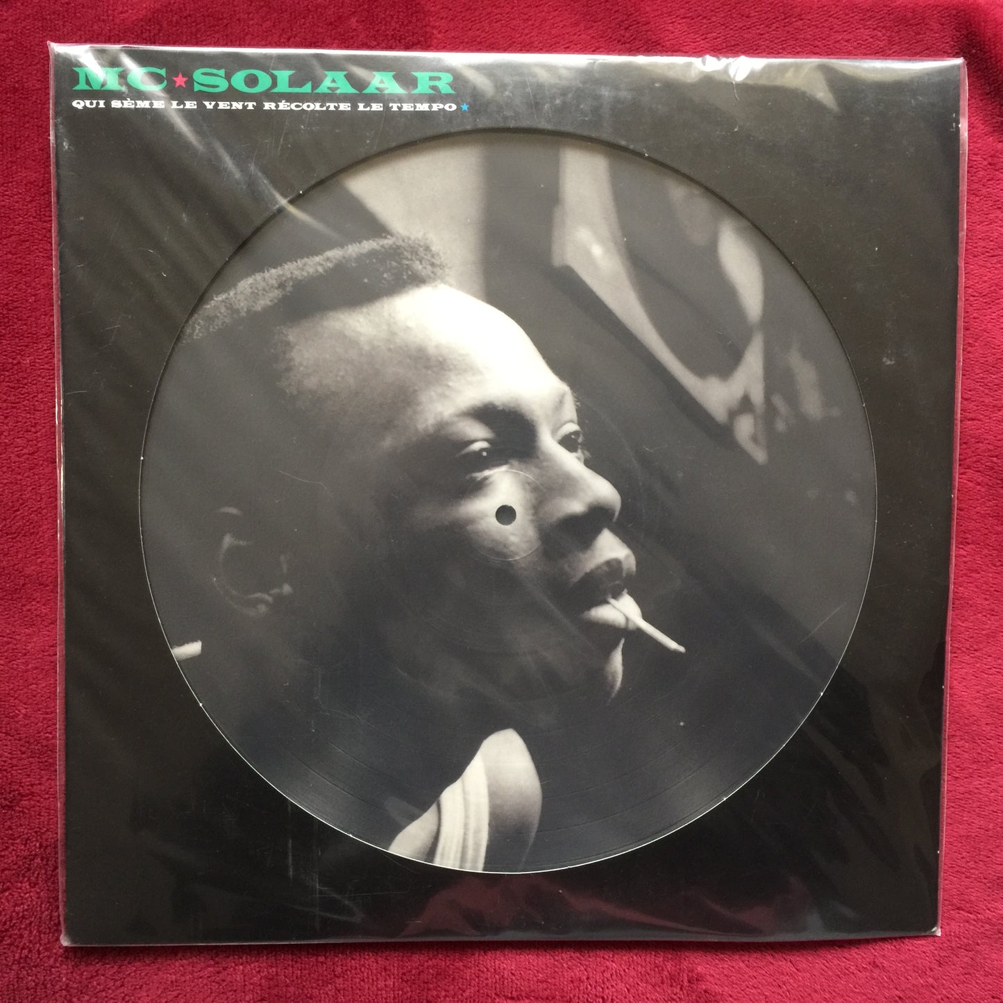 MC Solaar - Qui Sème Le Vent Récolte Le Tempo. Vinilo nuevo. formato muerto