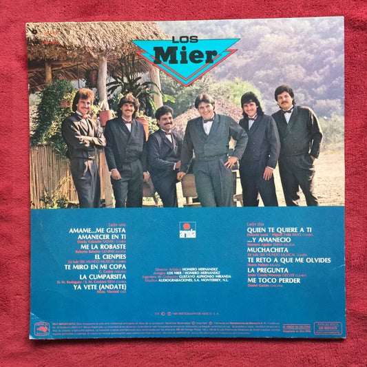 Los Mier – Te Reto A Que Me Olvides. Vinilo en buen estado. formato muerto