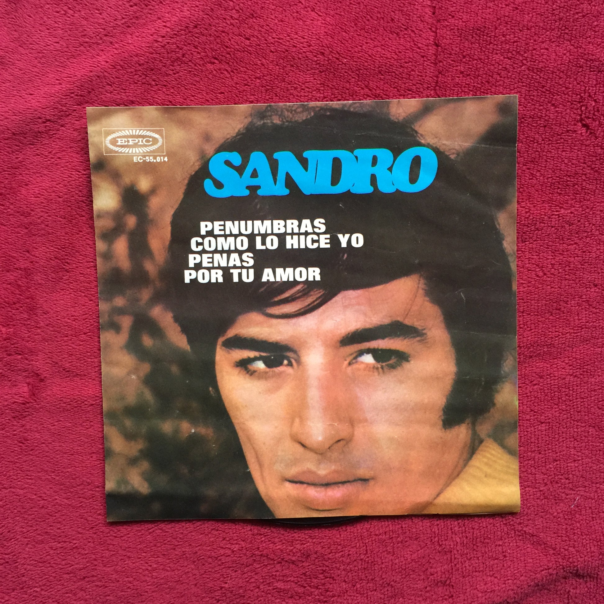 Sandro. Penumbras. 7". Artículo en buen estado. FORMATO MUERTO