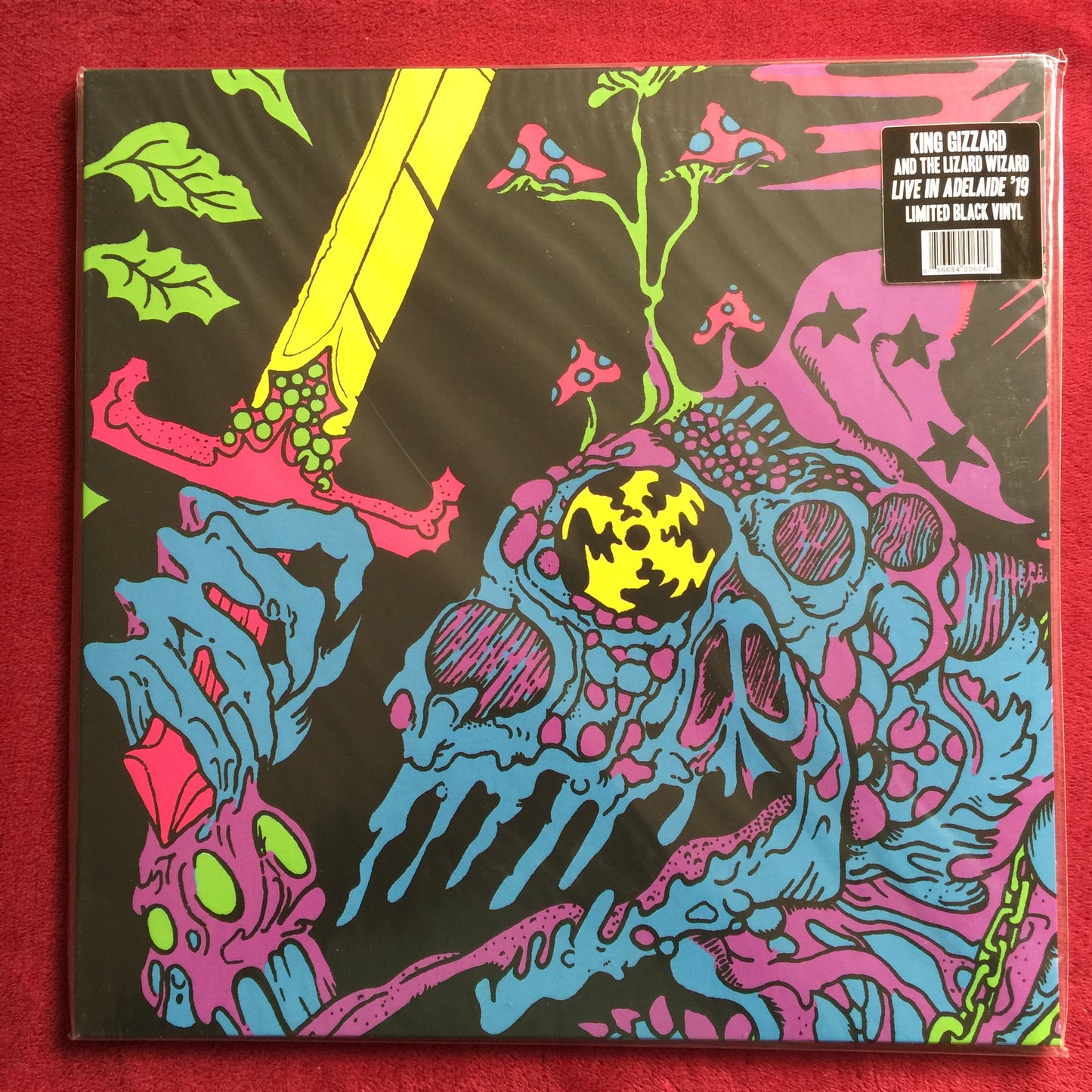 King Gizzard & the Lizard Wizard. Live in Adelaide '19. Vinilo triple nuevo. formato muerto