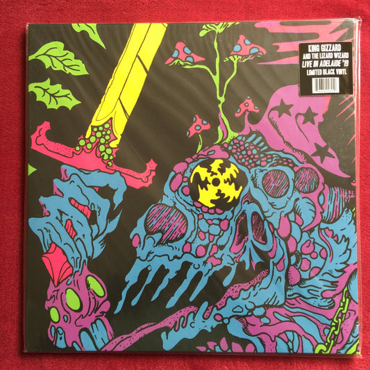 King Gizzard & the Lizard Wizard. Live in Adelaide '19. Vinilo triple nuevo. formato muerto