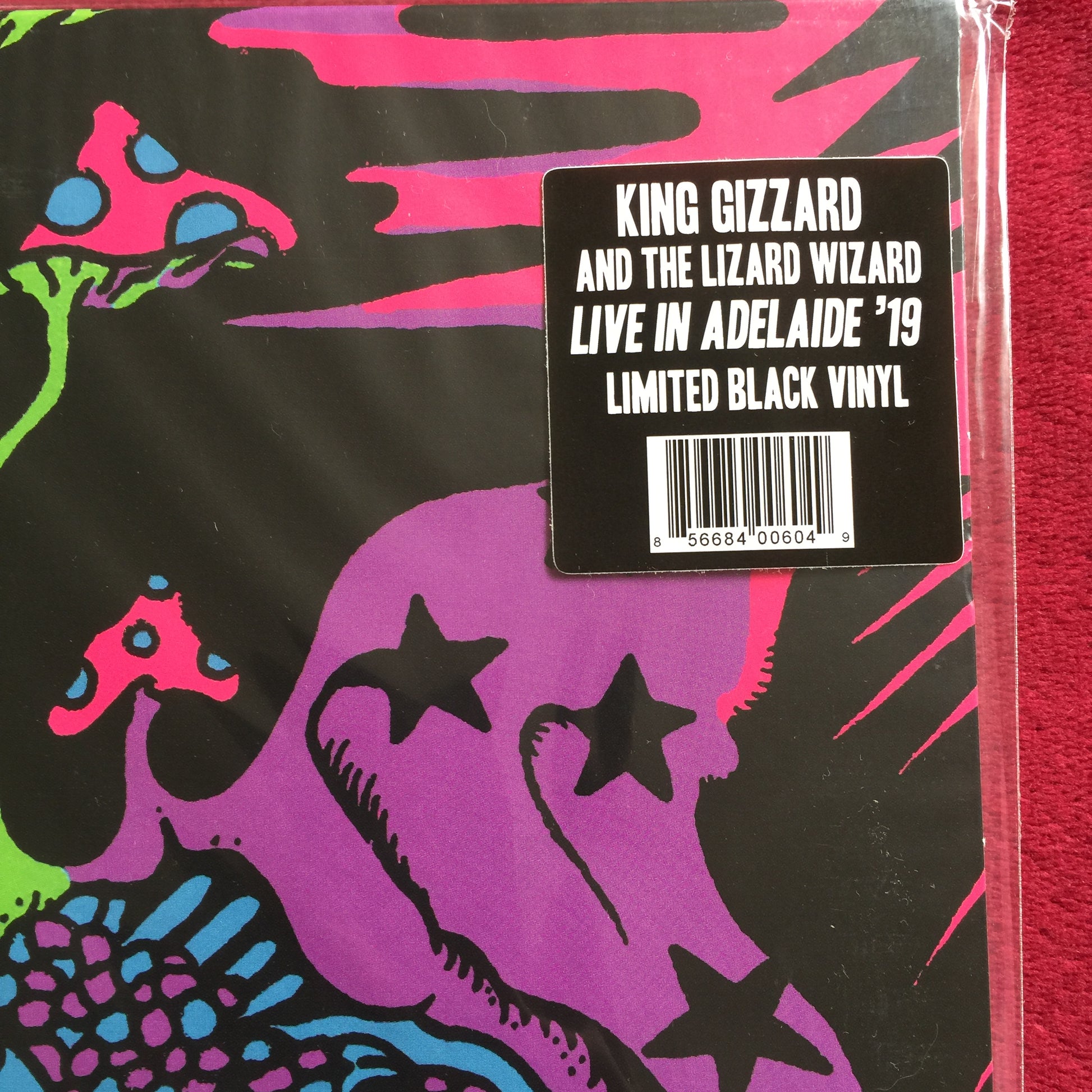 King Gizzard & the Lizard Wizard. Live in Adelaide '19. Vinilo triple nuevo. formato muerto