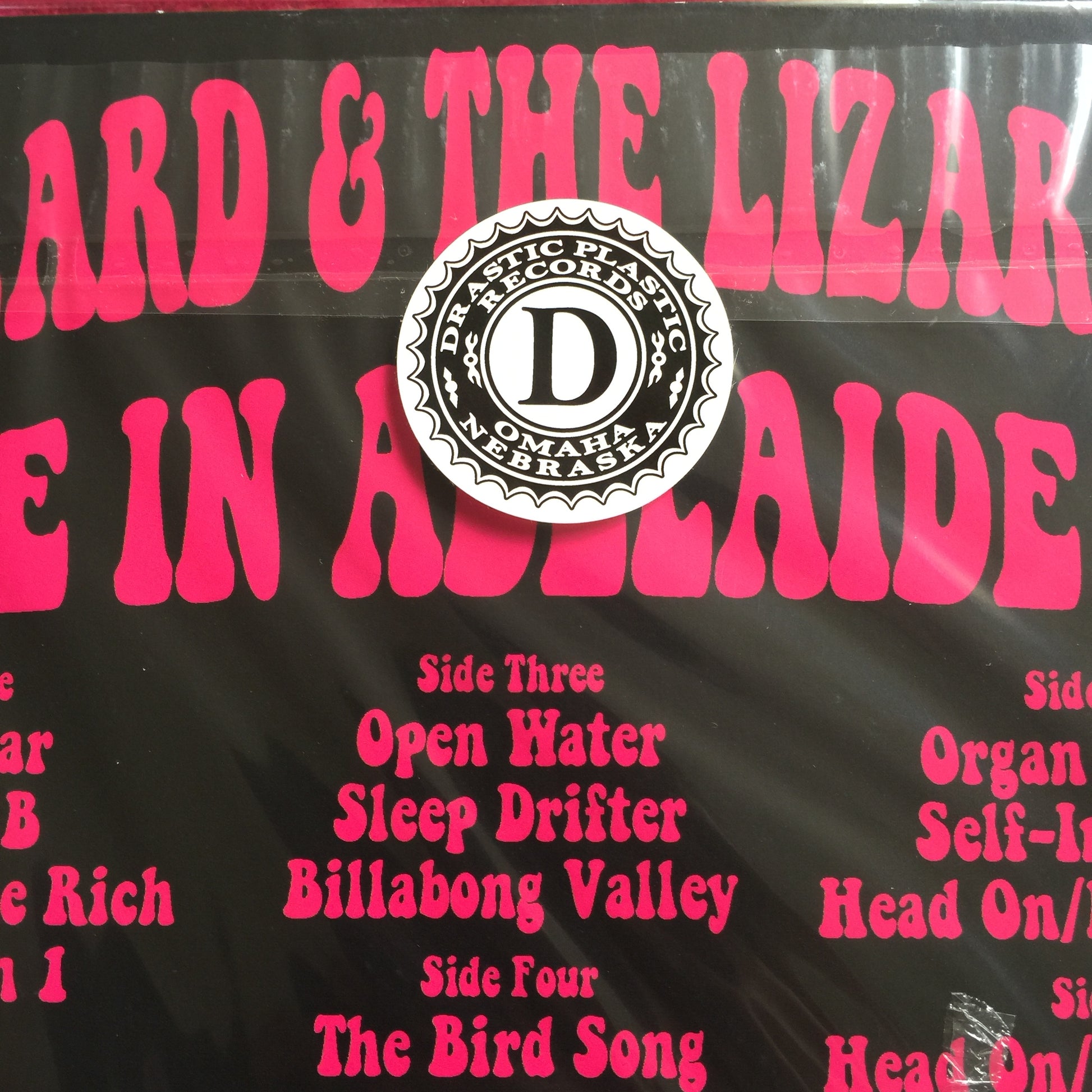 King Gizzard & the Lizard Wizard. Live in Adelaide '19. Vinilo triple nuevo. formato muerto