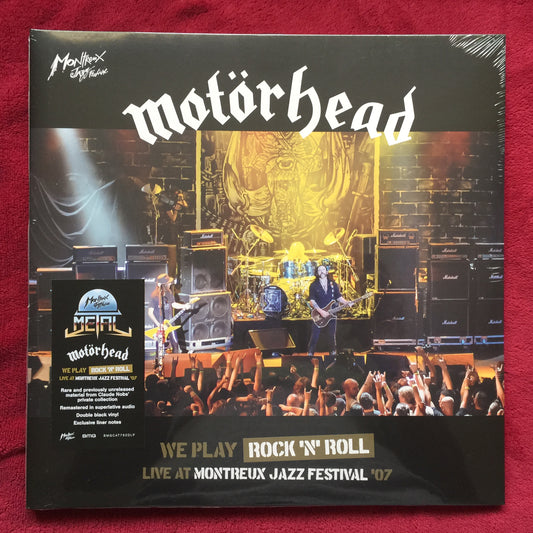 Motörhead. Live At Montreux Jazz Festival '07. Vinilo doble nuevo. formato muerto