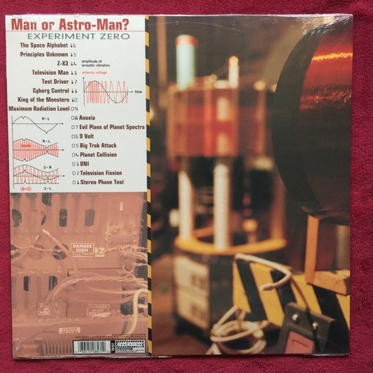 Man or Astro-Man? Experiment Zero. Vinilo nuevo.