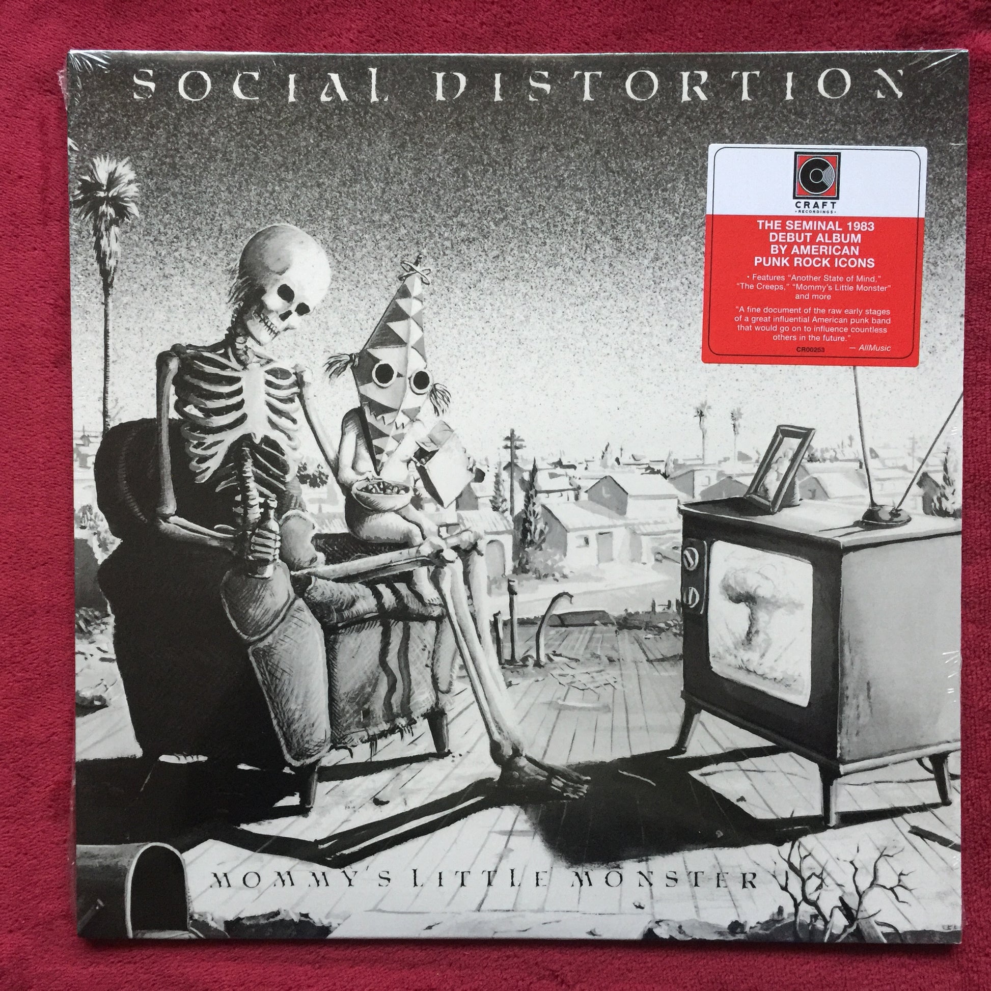 Social Distortion. Mommy's Little Monster. Vinilo nuevo. formato muerto