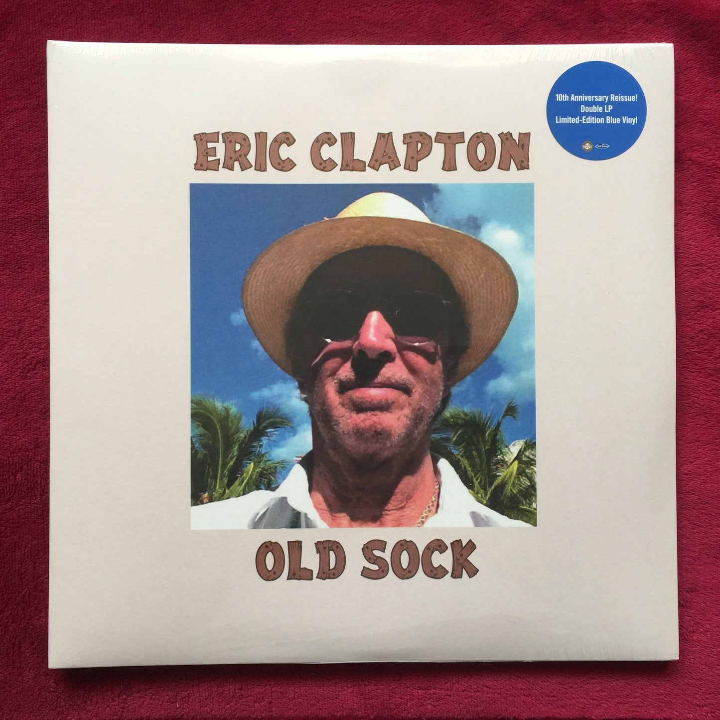 Eric Clapton. Old Sock. Vinilo doble color azul nuevo.  formato muerto